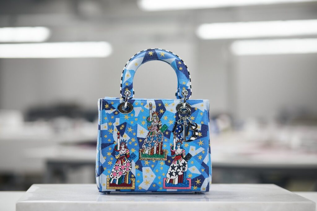 Artists are putting their stamp on the 'Lady Dior' handbag