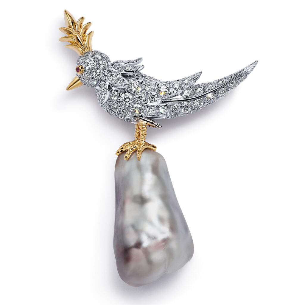 tiffany & co, jean schlumberger, emily lin, bird on a rock, bird on a pearl, helen siwak, luxury, high jewelry, vancouver, bc, yvr