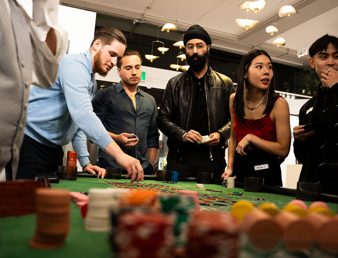 Echelon Club Invites Members to Go ‘All In’ at Casino Night [PHOTOS]