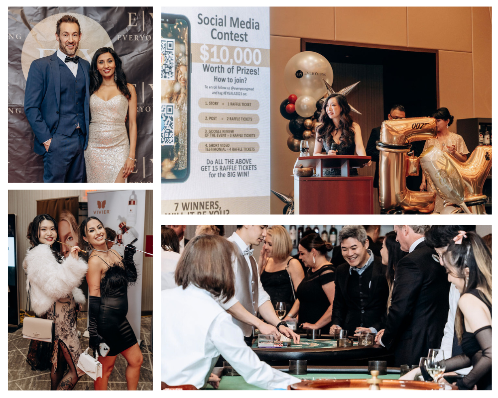everyoung, luxury event, vip gala, helen siwak, folioyvr, vancouver, paradox hotel, downtown vancouver, dr jia