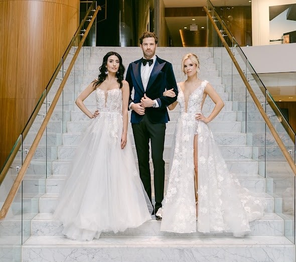 luxe wedding soiree, fleur de lis, helen siwak, ecoluxury, bridal event, fairmont pacific rim, vancouver, bc, yvr