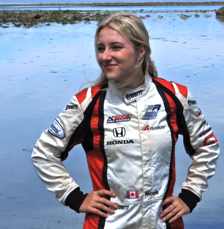 Vancouver Vices: A Revved Up Welcome for Formula Driver Nicole Havrda
