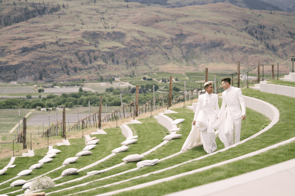 avk wedding, aleem kassam, phantom creek, spirit ridge, helen siwak, folioyvr, west coast luxury, vancouver, oliver, bc