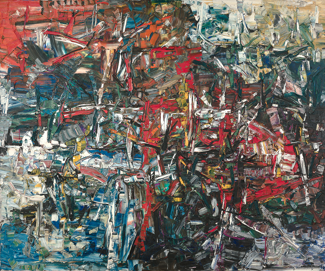 J Ripoll Jean Paul Riopelle: A Dazzling Retrospective at the Vancouver Art ...