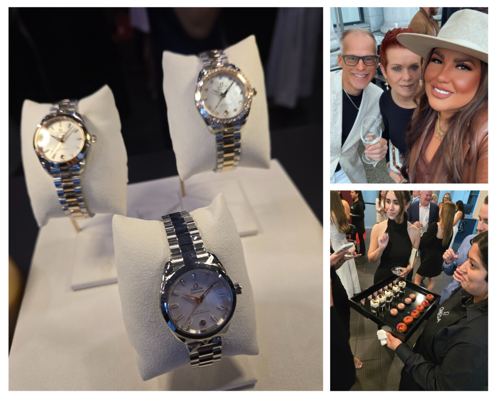 omega, vancouver art gallery, helen siwak, folioyvr, jade massie, luxury watches, west coast luxury