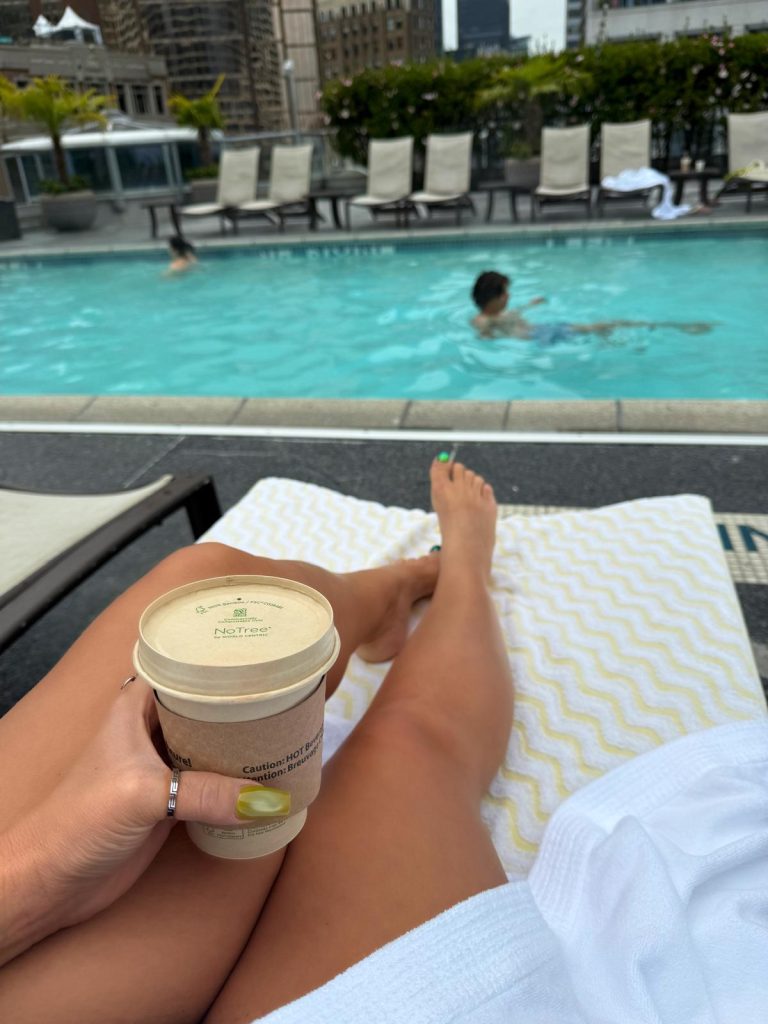 fairmont waterfront, cold plunge, bottomless brunch, jade massie, the contour concierge, vancouver, bc, yvr