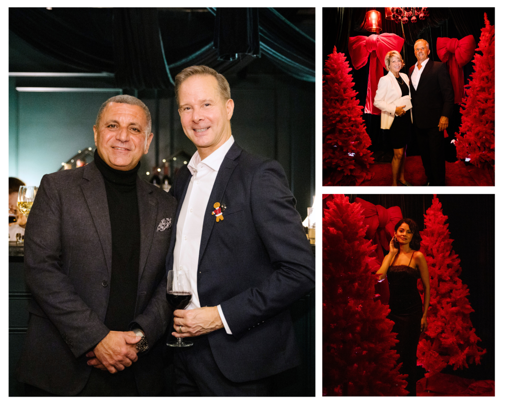 omega holiday party, albert law, helen siwak, jade massie, adam frewer, fairmont hotel vancouver, omega boutique