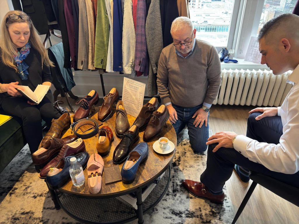 mario bemer, zahir rajani, the sartorial shop, helen siwak, folioyvr, vancouver, bc, bespoke footwear