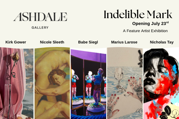 ashdale gallery, jessica arbour, nick tay, queer artists, north vancouver, bc, yvr, indelible mark