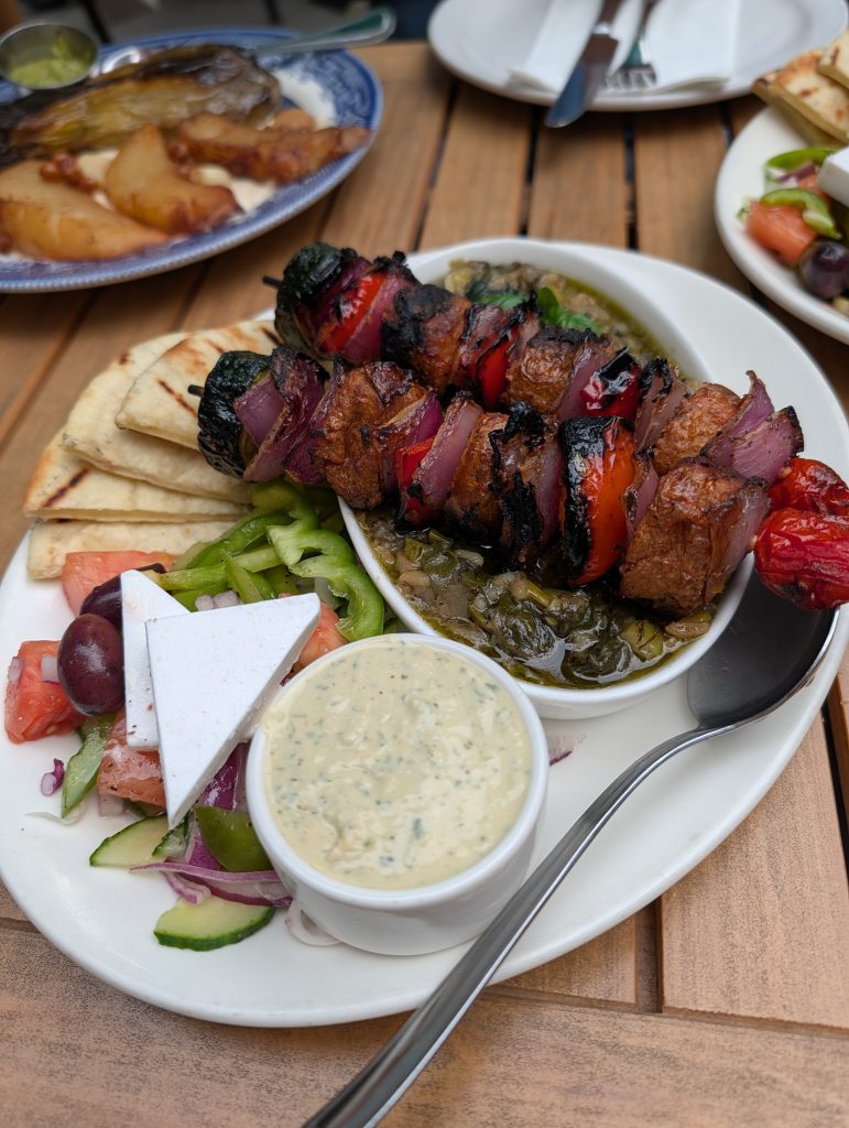 the greek by anatoli, it's what's for brunch, vegan dining, plantbased brunch, folioyvr, helen siwak, gastown, vancouver, bc, yvr
