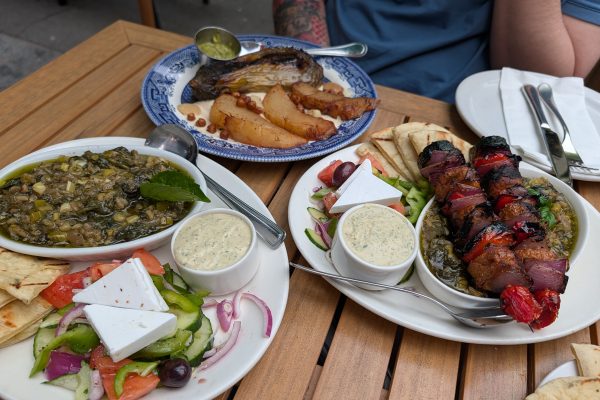 the greek by anatoli, it's what's for brunch, vegan dining, plantbased brunch, folioyvr, helen siwak, gastown, vancouver, bc, yvr
