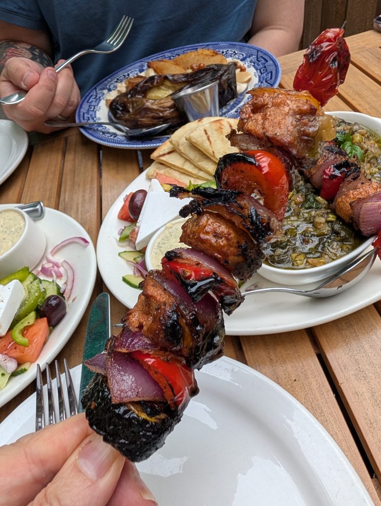 the greek by anatoli, it's what's for brunch, vegan dining, plantbased brunch, folioyvr, helen siwak, gastown, vancouver, bc, yvr